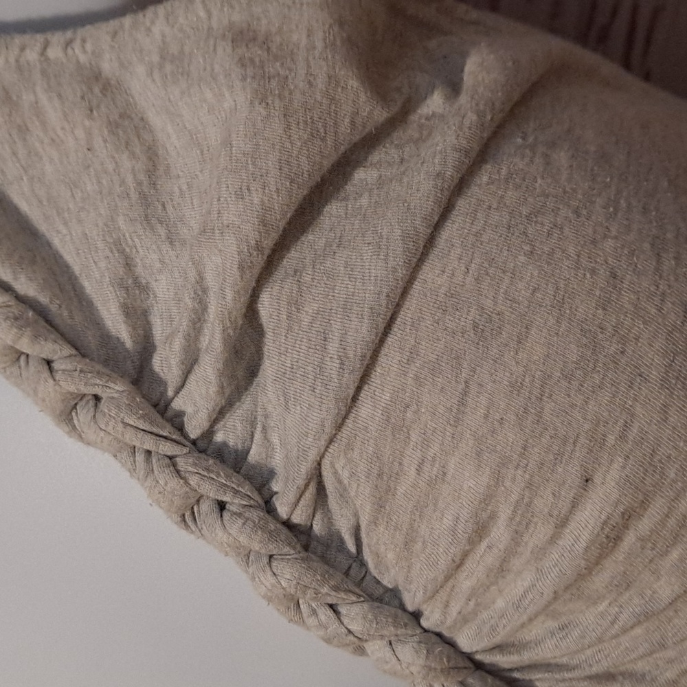 Anthropologie Deletta Gray Braid Detail Tank Top - Picture 4 of 7
